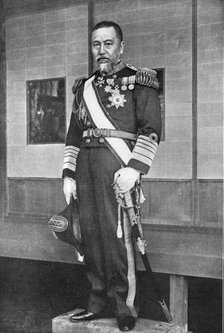 Heiachiro Togo, Japanese naval commander, Russo-Japanese War, 1904-5. Artist: Unknown