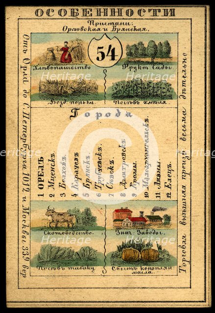 Orlov Province, 1856. Creator: Unknown.