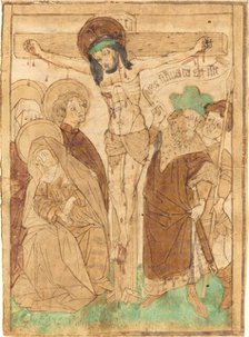 Christ on the Cross, c. 1450/1460. Creator: Unknown.