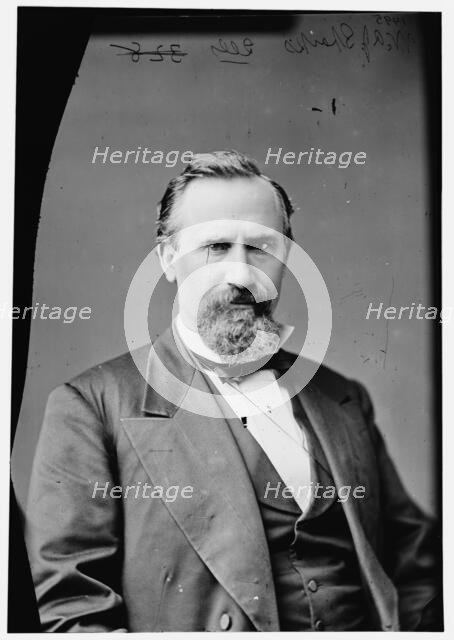 William A. Sparks of Illinois, between 1870 and 1880. Creator: Unknown.