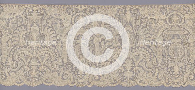 Flounce, France, 1701/25. Creator: Unknown.