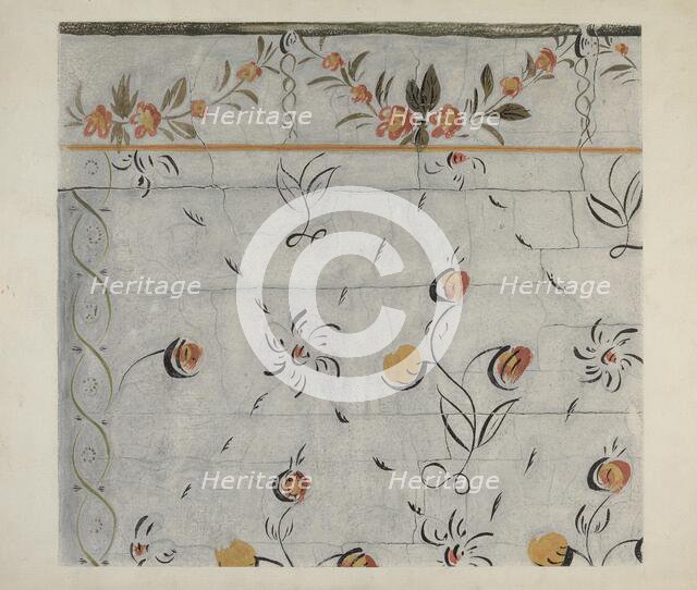 Wall Decoration, c. 1938. Creator: Martin Partyka.