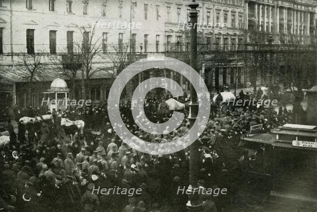 'German Prisoners in Warsaw', (1919). Creator: Unknown.