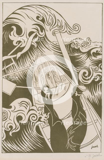 The Wave, 1894. Creator: Henri-Gustave Jossot (French, 1866-1951).