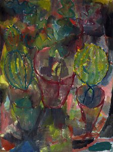 Cacti, 1912. Creator: Klee, Paul (1879-1940).
