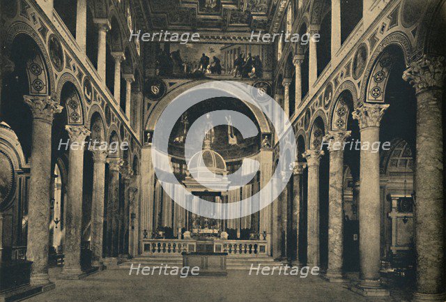 'Roma - Basilica of St. Agnes outside the walls on the Street Nomentana', 1910. Artist: Unknown.