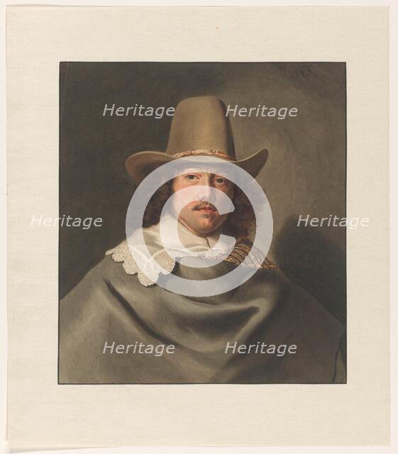 Portrait of Abraham Velters (1603-1690), 1822. Creator: Christiaen Kramm.