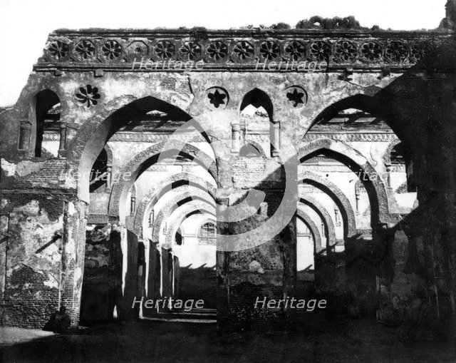 Mosque ruin, Cairo, Egypt, 1878. Artist: Felix Bonfils