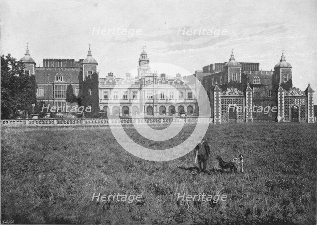 'Hatfield House, South Front', c1896. Artist: Unknown.