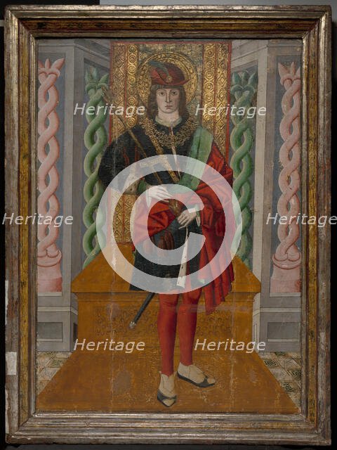 Saint Sebastian, 1490/1500. Creator: Unknown.