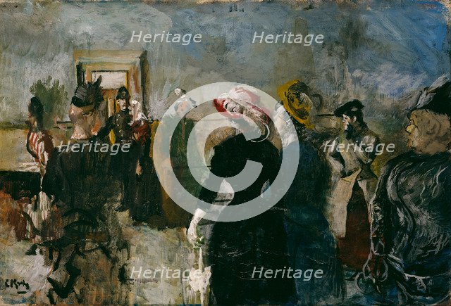 Albertine. Artist: Krohg, Christian (1852-1925)