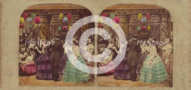 At the Ball., about 1860. Creator: Edward Anthony.