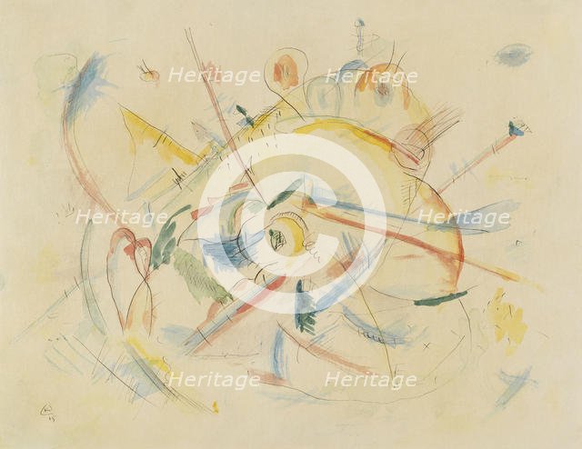 Untitled, 1915. Creator: Kandinsky, Wassily Vasilyevich (1866-1944).