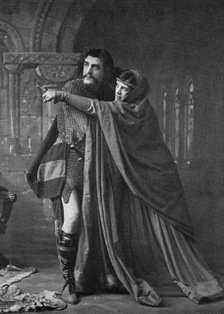Matheson Lang (1879-1948) and Hutin Britton in Macbeth, 1911-1912. Artist: Unknown