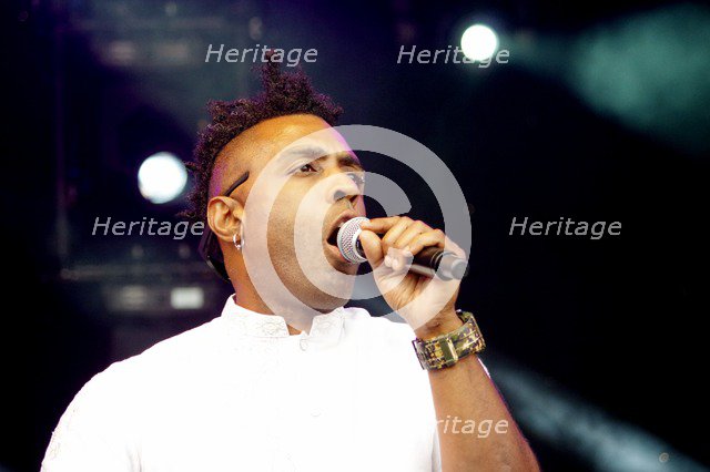 Omar, Love Supreme Jazz Festival, Glynde Place, East Sussex, 2014. Artist: Brian O'Connor.