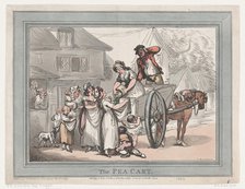 The Pea Cart, April 16, 1788., April 16, 1788. Creator: Thomas Rowlandson.