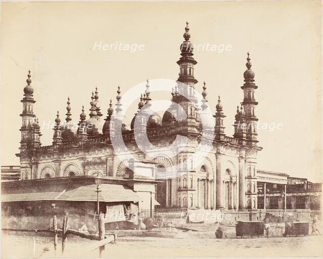 [Ghulam Muhammad Mosque, Calcutta], 1850s. Creator: Captain R. B. Hill.