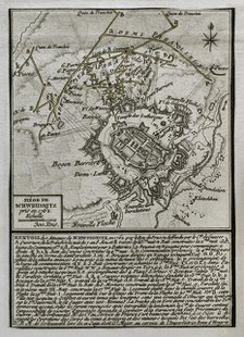 Seven Years War (1756-1763): Third Silesian War - Siege of Schweidnitz (1762), 1765. Creator: Jean de Beaurain.