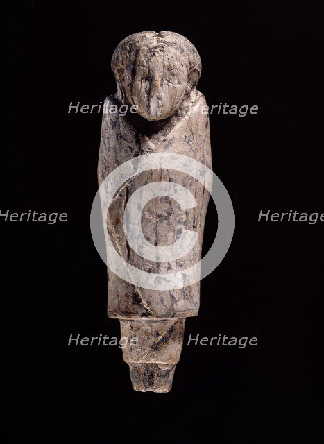 Ivory statuette of a woman, Early Dynastic Period (c2950 BC-c2575 BC). Artist: Unknown.