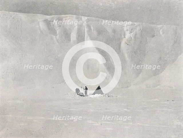 'Dugdale Glacier', c1911, (1913).  Artist: G Murray Levick.