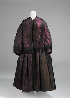 Evening ensemble, American, 1845-50. Creator: Unknown.