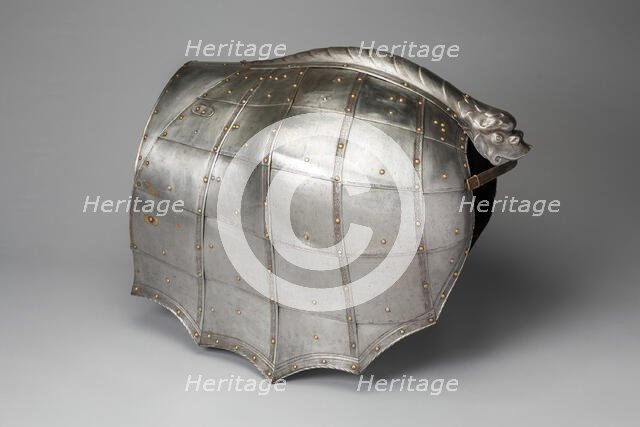 Crupper with Tail Guard, Augsburg, mid-16th century. Creator: Unknown.
