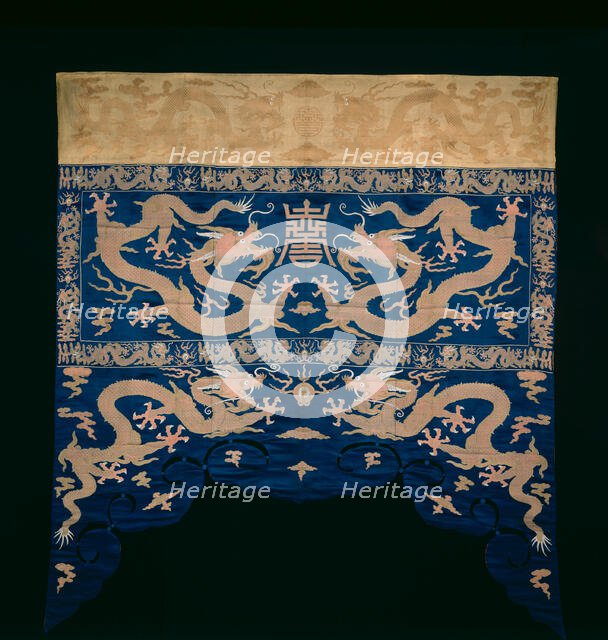 Valance, China, Qing dynasty(1644-1911), 1650/1700. Creator: Unknown.