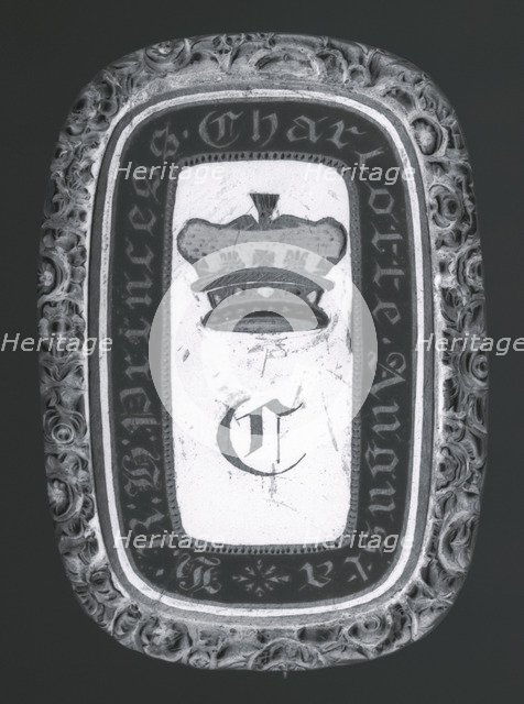 Princess Charlotte commemorative bracelet slide, c1817. Artist: Unknown