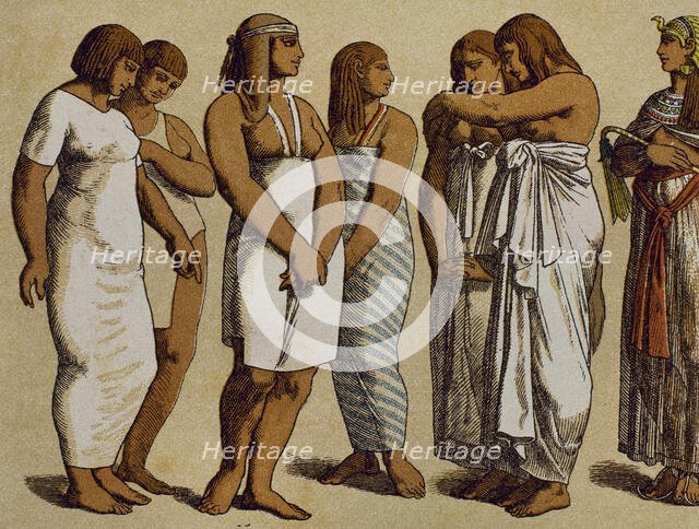 Egyptian Women, Old Kingdom. Creator: Unknown.