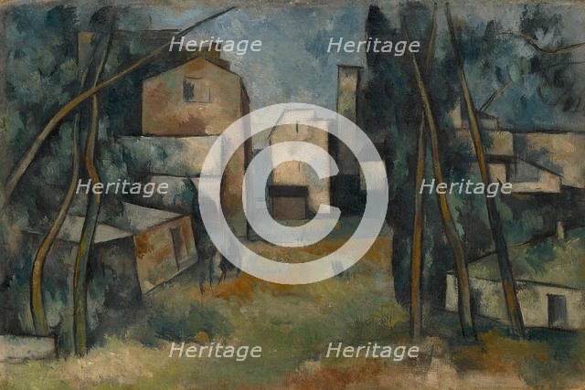 Outskirts of a Town, 1919. Artist: Shevchenko, Alexander Vasilyevich (1883-1948)