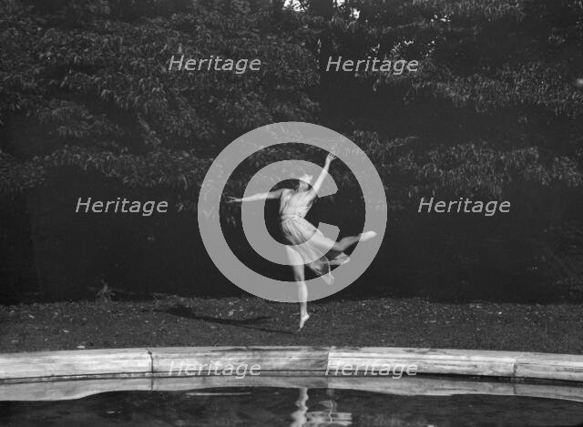 Elizabeth Duncan dancers and children, 1927 Creator: Arnold Genthe.