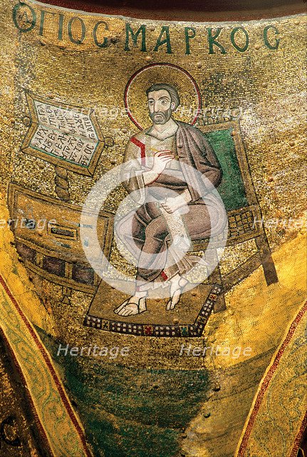 Saint Mark the Evangelist. Artist: Byzantine Master  