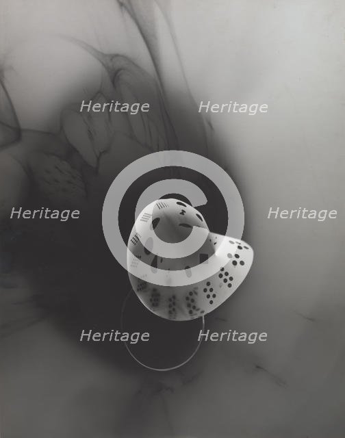 Photogram, 1939. Creator: Moholy-Nagy, Laszlo (1895-1946).