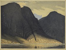 [Mountain View with Water]. Creator: Edward Louis Laurenson (British, 1868-1940).