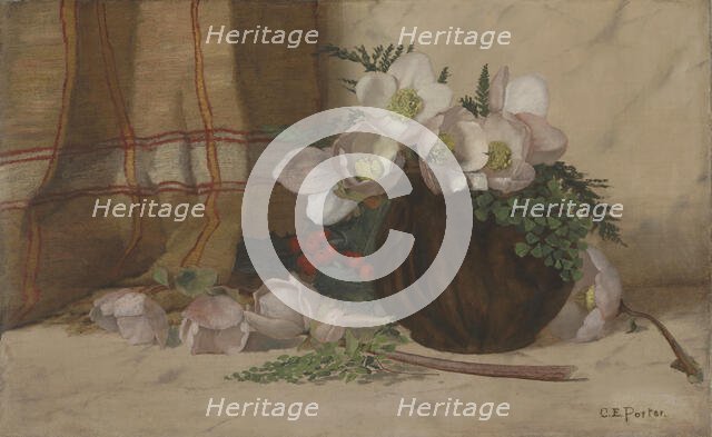 Still Life with Roses, ca. 1885-87. Creator: Charles Ethan Porter.