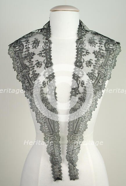 Fichu, French, mid-19th century. Creator: Unknown.
