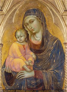 Madonna and Child. Artist: Barnaba da Modena (c. 1328 – c. 1386)