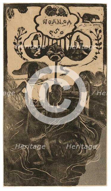 Noa Noa (Fragrant), from the Noa Noa Suite, 1893/94. Creator: Paul Gauguin.