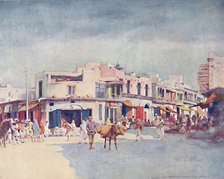 'A Street Scene', 1903. Artist: Mortimer L Menpes.