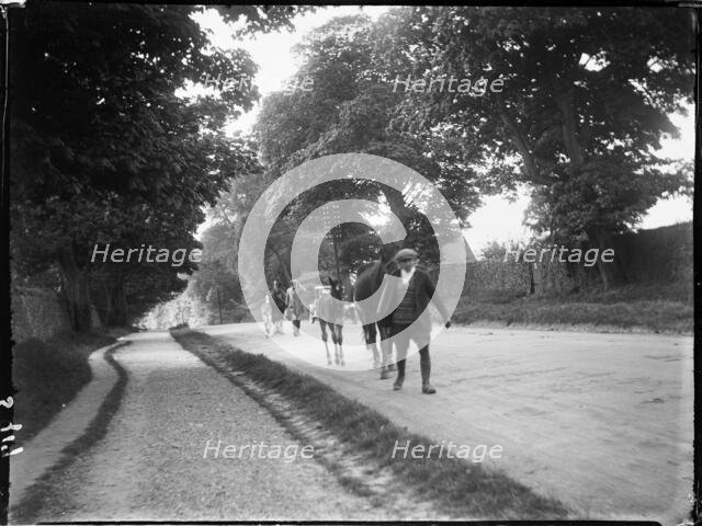 Fosse Way, Stow-on-the-Wold, Cotswold, Gloucestershire, 1928. Creator: Katherine Jean Macfee.