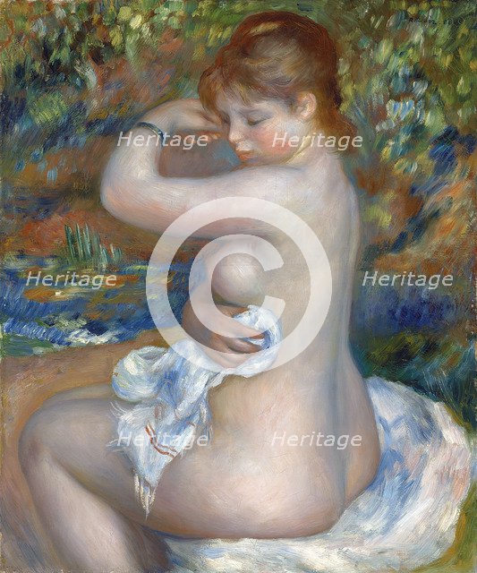 Baigneuse, 1888. Artist: Renoir, Pierre Auguste (1841-1919)