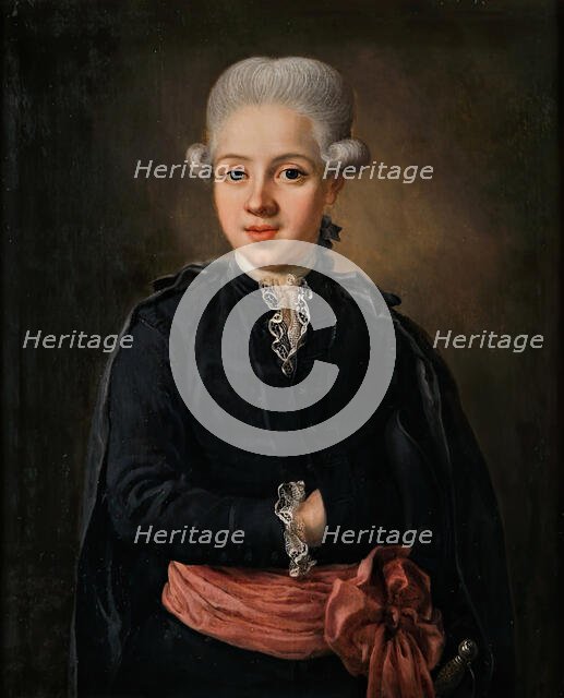 Boy in Swedish costume, 1779. Creator: Ulrika Fredrika Pasch.