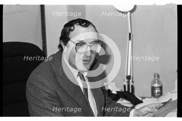 Dave Lee, Jazz FM London, 1990.  Artist: Brian O'Connor.