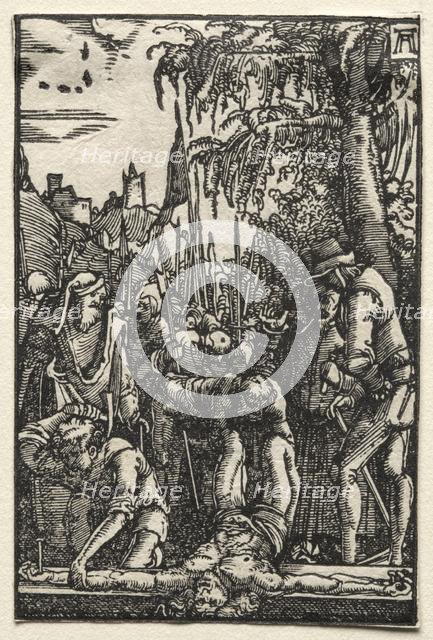 The Fall and Redemption of Man: Christ Nailed to the Cross, c. 1515. Creator: Albrecht Altdorfer (German, c. 1480-1538).