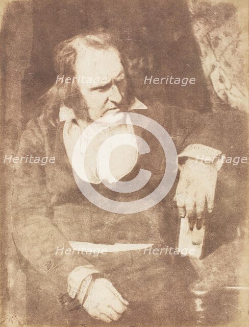 Prof. John Wilson, 1843-47. Creators: David Octavius Hill, Robert Adamson, Hill & Adamson.
