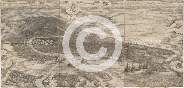 View of Venice, 1500. Creator: Jacopo de' Barbari (Italian, 1440/50-before 1515).