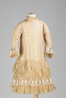 Dress, American, ca. 1885. Creator: Unknown.