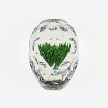 Paperweight, France, c. 1845-60. Creator: Saint-Louis Glassworks.