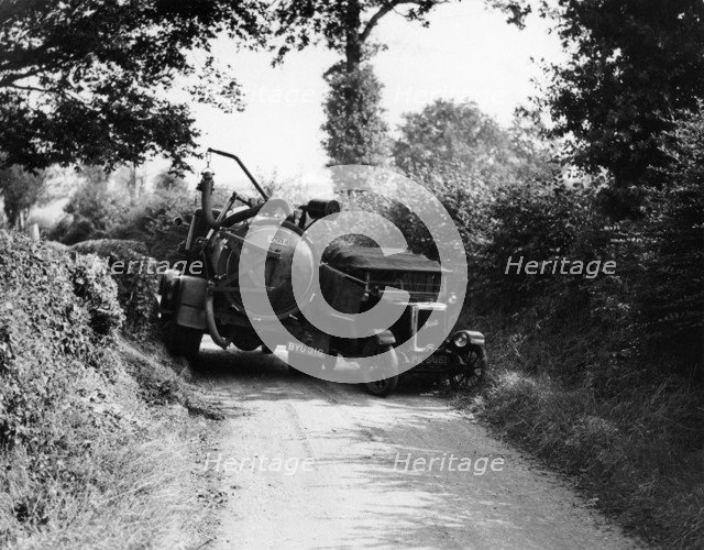 Bedford truck with Jowett, 1920s. Artist: Unknown