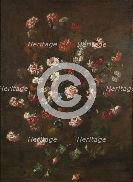 Carnations in an Urn. Creator: Karel van Vogelaer.